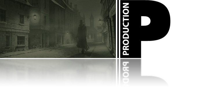 Ghost Stories - A Mysterious victorian man in a top hat walking down a deserted street